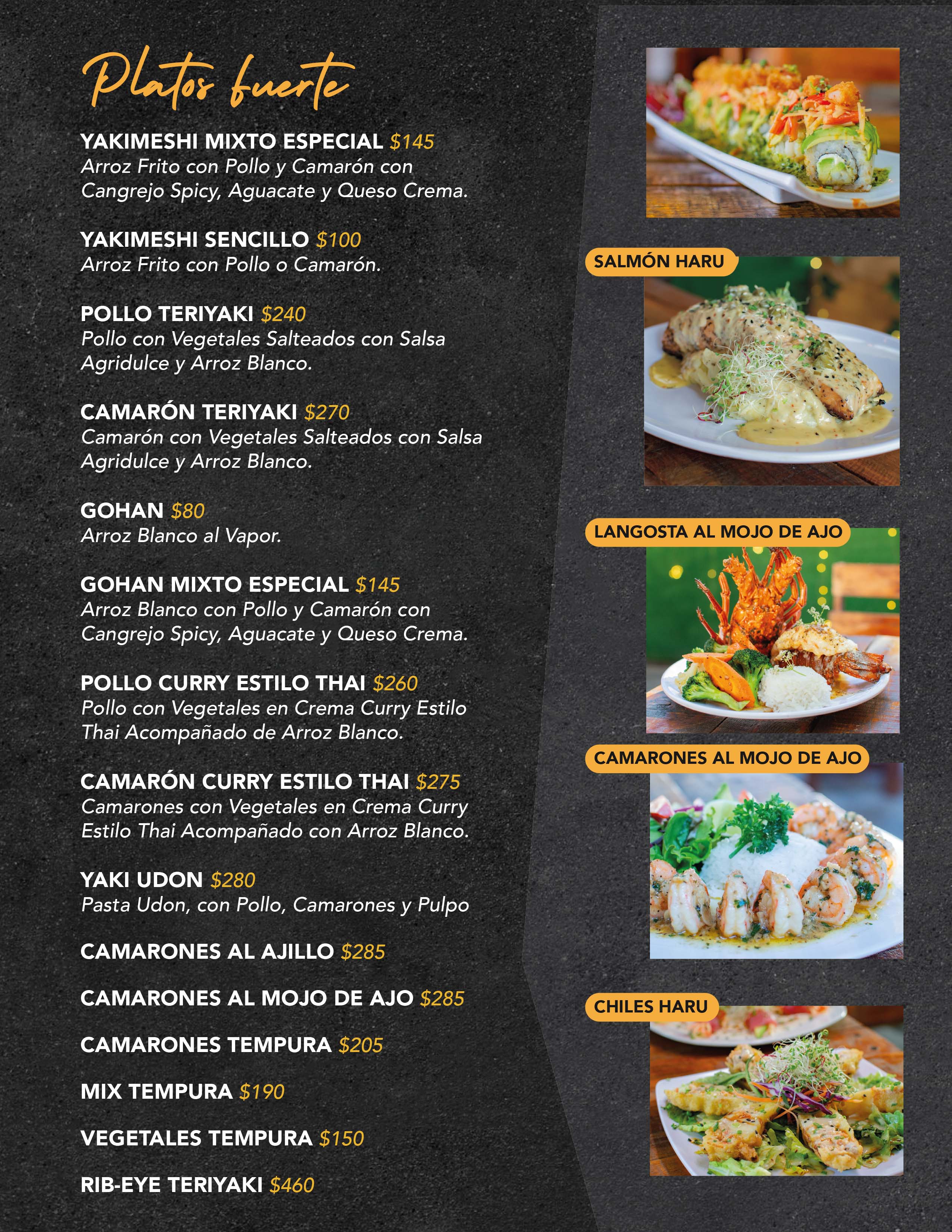 Platos Fuertes